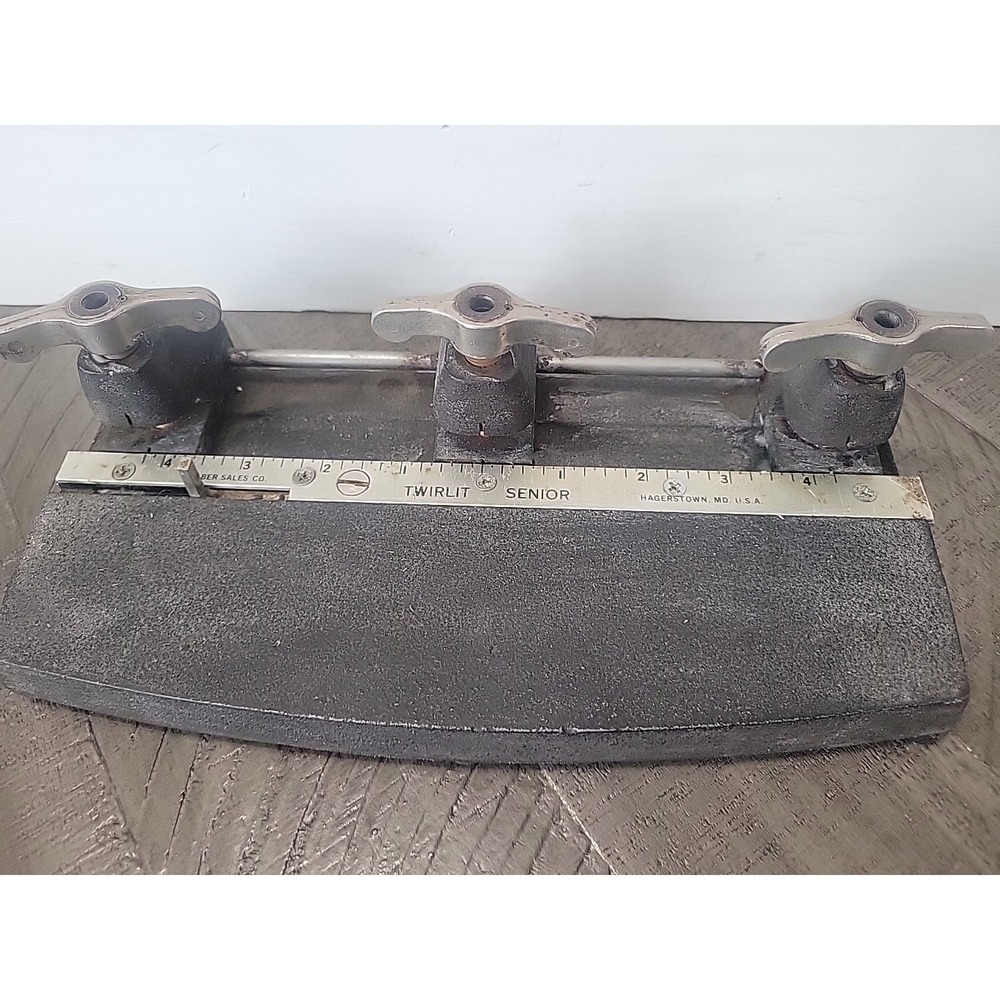 Vintage Duvinage Corporation Twirlit Senior 3-Hole Punch Hagerstown MD Cast Iron